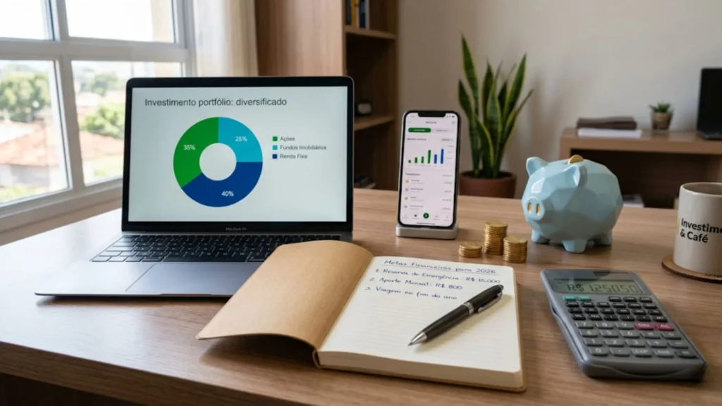 Estratégias de gestão e investimento: planejamento financeiro personalizado e diversificação para o futuro.