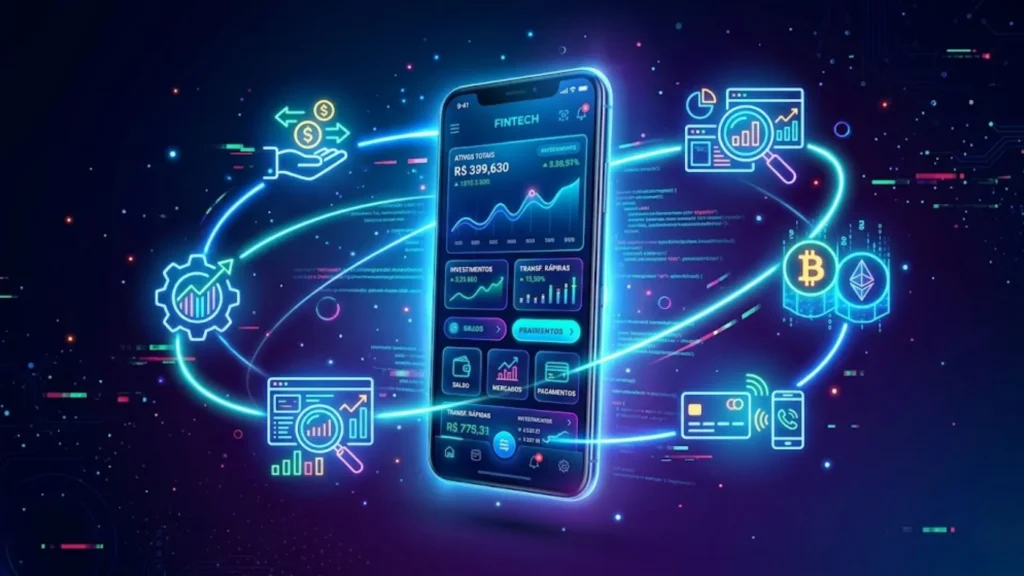 Fintechs: ferramentas de inteligência artificial e automação para otimizar a gestão e o crescimento financeiro.